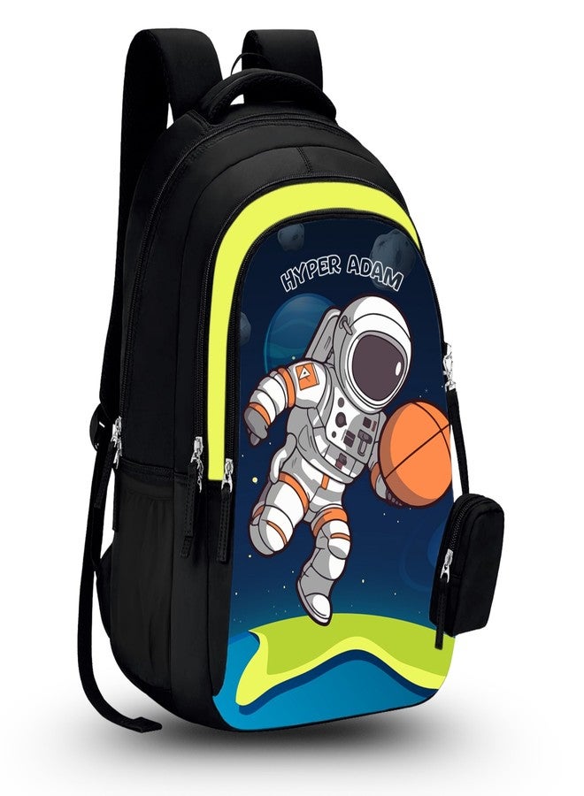 Hyper Adam 35 ltr School Bag College Backpack For Travel Office Multipurpose Backpack Picnic Bag for Boys & Girls (Astronaut) - Image 1